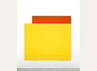 Ellsworth Kelly Yellow Relief over Red, 2004.