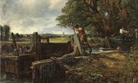 John Constable's "The Lock" to be sold by Christie's in July.