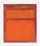 Mark Rothko's Orange, Red, Yellow brought an auction record $86,882,500 at Christie's.