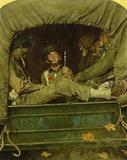 "Willie Gillis in Convoy,” by Norman Rockwell.