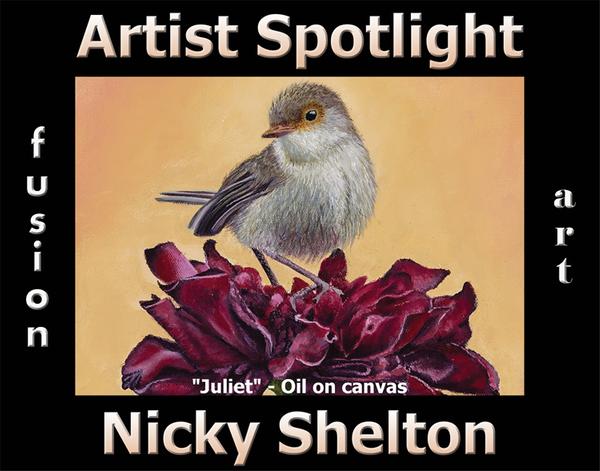 Nicky Shelton - Artist Spotlight Solo Art Exhibition www.fusionartps.com