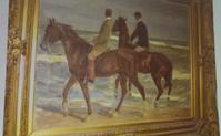 The recently rediscovered "Riders on the Beach” by Max Liebermann