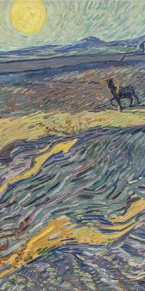 Vincent van Gogh's Laboruer dans un champ (1889)