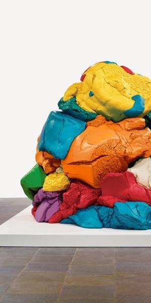 A Jeff Koons "Play-Doh" sculpture will be part of “Plato in LA: Contemporary Artists’ Vision,” at the Getty Villa this spring.  © Jeff Koons.