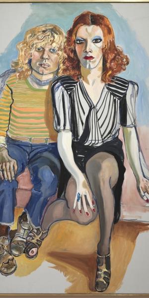 Alice Neel, Jackie Curtis and Ritta Redd, 1970, Oil on canvas; 152.40 x 106.40 cm, The Cleveland Museum of Art, Leonard C.  Hanna, Jr.  Fund 2009.345 © The Estate of Alice Neel