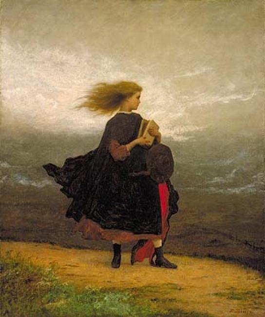 Eastman Johnson, The Girl I Left Behind Me, 1870-1875, Smithsonian American Art Museum, Museum purchase made possible in part by Mrs.  Alexander Hamilton Rice in memory of her husband and by Ralph Cross Johnson.