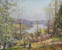 From the Pearl Buck foundation, "Spring” by Edward W.  Redfield, is expected to fetch up to $300,000 at a Freeman's auction on Dec.  4.