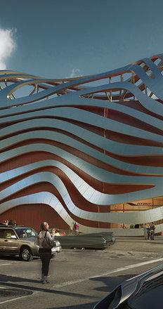 Rendering, Petersen Automotive Museum