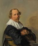 Frans Hals' "Portrait of a man," half-length, monogram oil on canvas.  Estimate: $700,000-1,000,000.