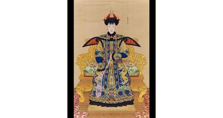 Giuseppe Castiglione portrait of the Qianlong Emperor's favorite concubine