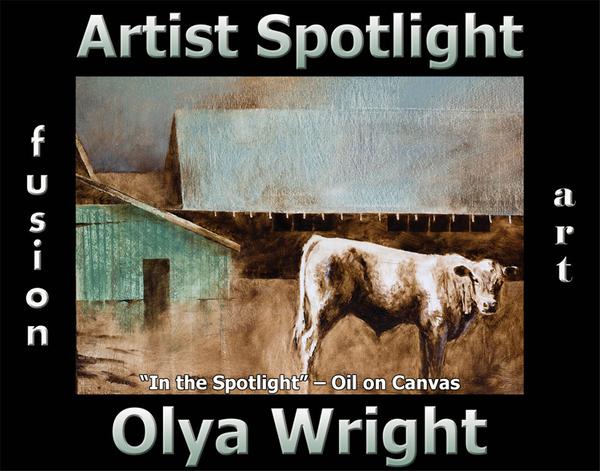 Olya Wright - Artist Spotlight Solo Art Exhibition www.fusionartps.com