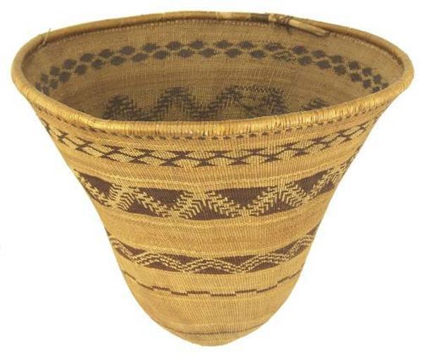 This exceptional and large Pomo burded basket, made circa 1890, sold for $23,000 at Allard Auctions, Aug.  16-17 in Santa Fe, N.M.