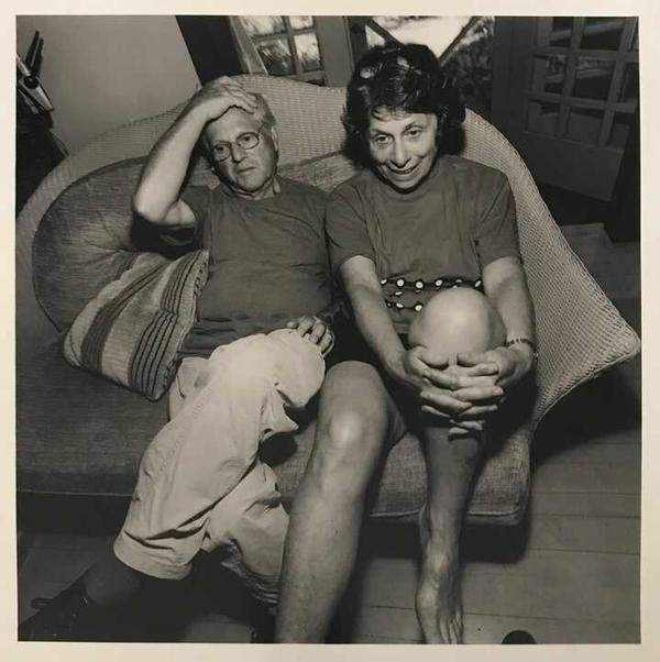 Richard and Carole Rifkind photographed by Lee Friedlander.