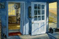 Philip Koch, Rooms by the Sea, oil on pane, 14 x 21", 2013