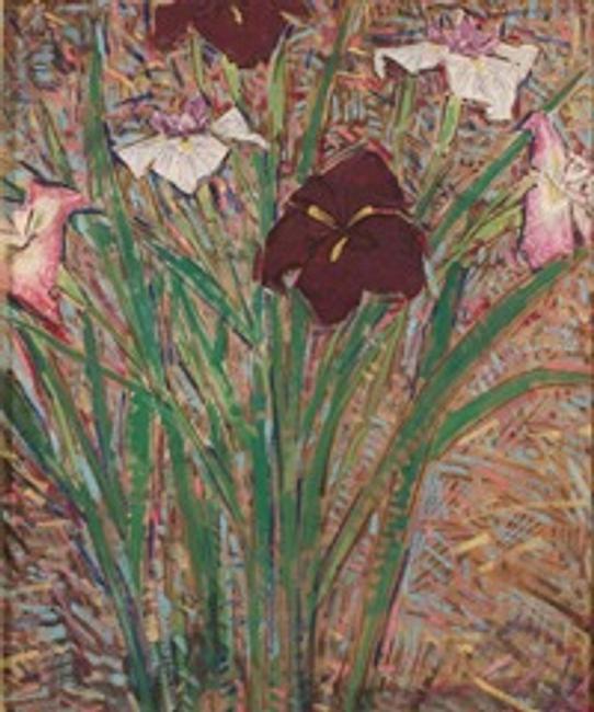 Japanese Iris (1914) by Elmer Livingston MacRae