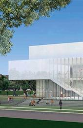 Rendering of the $60 million expansion of the Speed Art Museum, scheduled to open in early 2016.