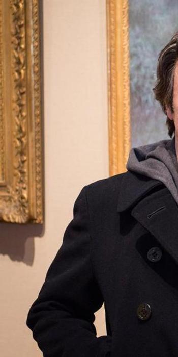 John Travolta shot scenes for his new film "The Forger" at the Museum of Fine Arts, Boston