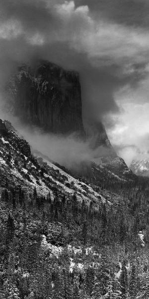 Ansel Adams, Clearing Winter Storm, Yosemite National Park