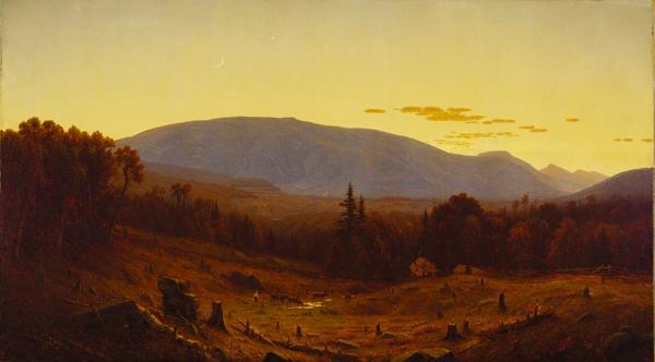 Sanford Robinson Gifford’s Hunter Mountain, Twilight (1866) is one of many paintings from the Terra Foundation collection to be included in the 2015 exhibition From Tierra del Fuego to the Arctic: Landscape Painting in the Americas, 1830–1930.