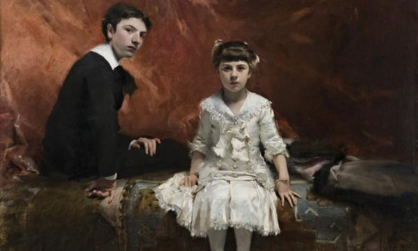 Douard and Marie-Louise Pailleron, painted by John Singer Sargent in 1881.  Photograph: National Portrait Gallery/PA