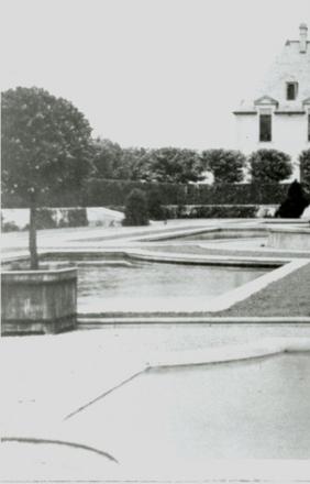 Main Gardens, Oheka, c.  1917