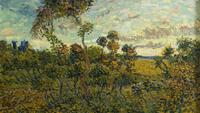 A rediscovered work by Vincent van Gogh, Sunset at Montmajour, has been authenticated.