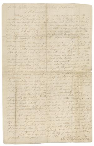 George Washington's Thanksgiving Proclamation, dated 1789