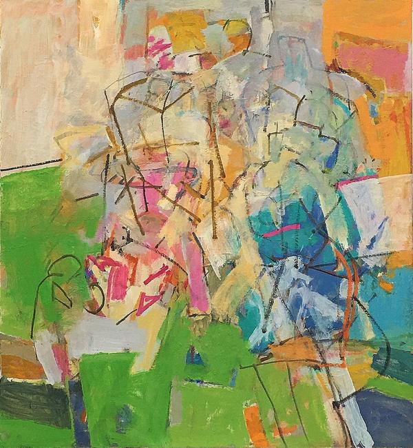 Charles Cajori, Untitled, 55 x 51, 1955, oil on canvas