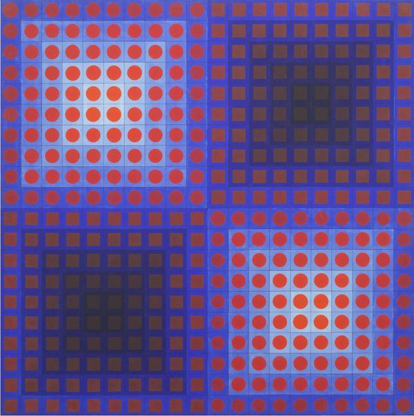  Victor Vasarely, EG, 1965.  