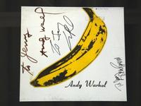 This record album by the Velvet Underground, signed by Andy Warhol and Lou Reed, will be sold Feb.  26th.