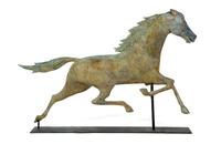 Large full-boddied copper weathervane to be sold March 11-12 at Garth's.