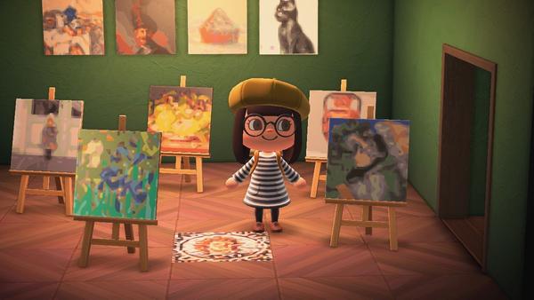 The Getty's Animal Crossing: New Horizons let's you design an art-filled island paradise.