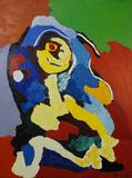 Karel Appel Flowering Personnage