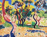 Andre Derain's Arbres a Collioure, 1905, is estimated to fetch at least £14 million at Sotheby's.