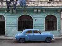 Shades of Blue la Habana Cuba, archival pigment print, 15 x 20