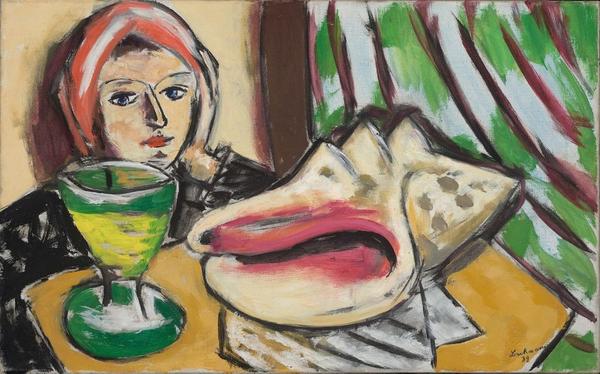 Max Beckmann, Still Life with Large Shell (1939) Courtesy Baltimore Museum of Art.  Artists Rights Society (ARS), New York / VG Bild-Kunst, Bonn.