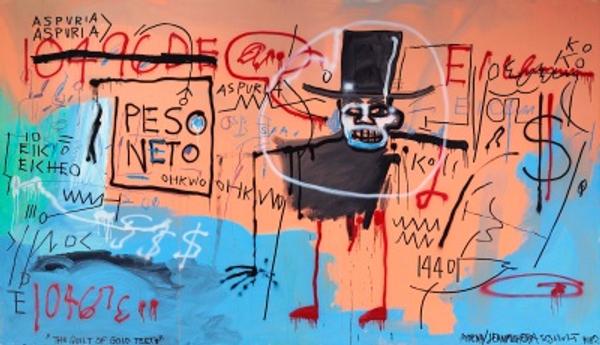 Jean-Michel Basquiat, The Guilt of Gold Teeth, 1982.