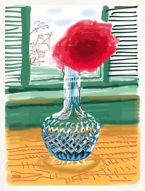 David Hockney - iPad-Drawing ‘No.  281’, 23rd July 2010, 2019