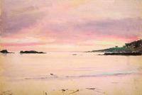 Afterglow, Stillwater Cove, Lockwood de Forest, 1917; courtesy Sullivan Goss – An American Gallery, Santa Barbara