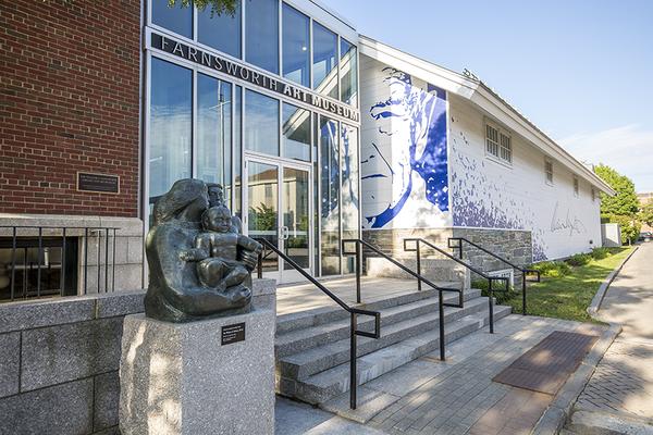 The Farnsworth Art Museum, in Rockland, Maine.  Photo by Jim Duggan