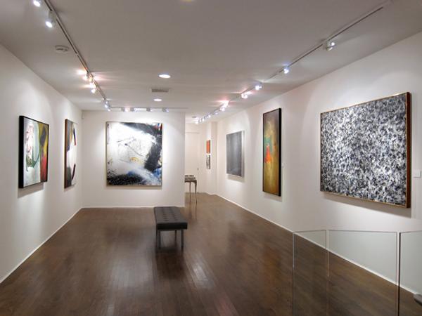 "Gesture and Abstraction" - Installation view