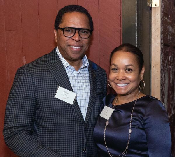 Dr.  Monroe Harris Jr.  and Dr.  Jill Bussey Harris 