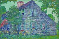 Transcending Vision: American Impressionism, 1870-1940, on view May 14 – September 25, 2011, includes Childe Hassam's Old House, East Hampton, 1917.  Oil on canvas, 20 x 30 in.  Bank of America Collection.  (Crocker Art Museum)