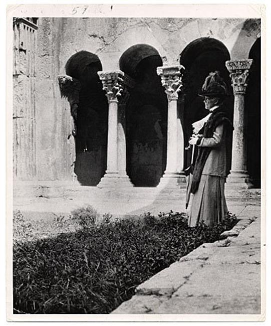 Mary Cassatt at Arles, 1912 / unidentified photographer.  Frederick A.  Sweet research material on Mary Cassatt and James A.  McNeill Whistler, Archives of American Art, Smithsonian Institution.