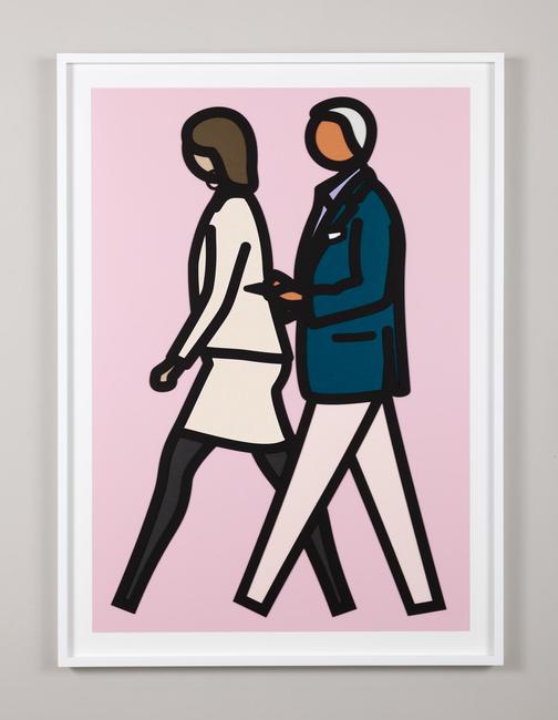 Julian Opie New York Couple