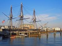 The replica of brig Beaver will be renovated as part of the new Boston Tea Party Museum & Ships.