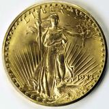 A 1933 "Double Eagle" $20 gold coin.