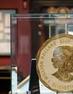 Dorotheum expert Michael Beckers with the world's largest gold coin.