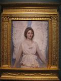 Abbott Handerson Thayer, Angel, 1887, oil on canvas; 36 1/4x 28 3/8 inches, 1929.6.112.  Gift of John Gellatly.  Smithsonian American Art Museum, Washington, DC.