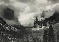 A record price of $722,000 for Ansel Adams was reached with "Clearing Winter Storm, Yosemite National Park" from the Polaroid Collection at Sotheby's.